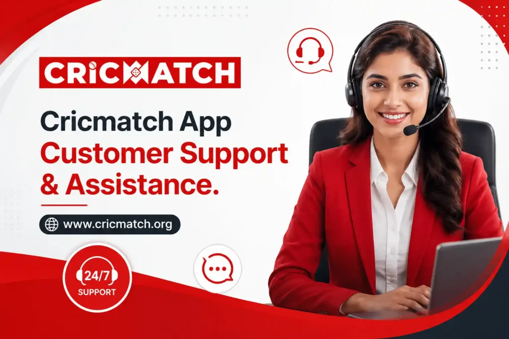 cricmatch app support