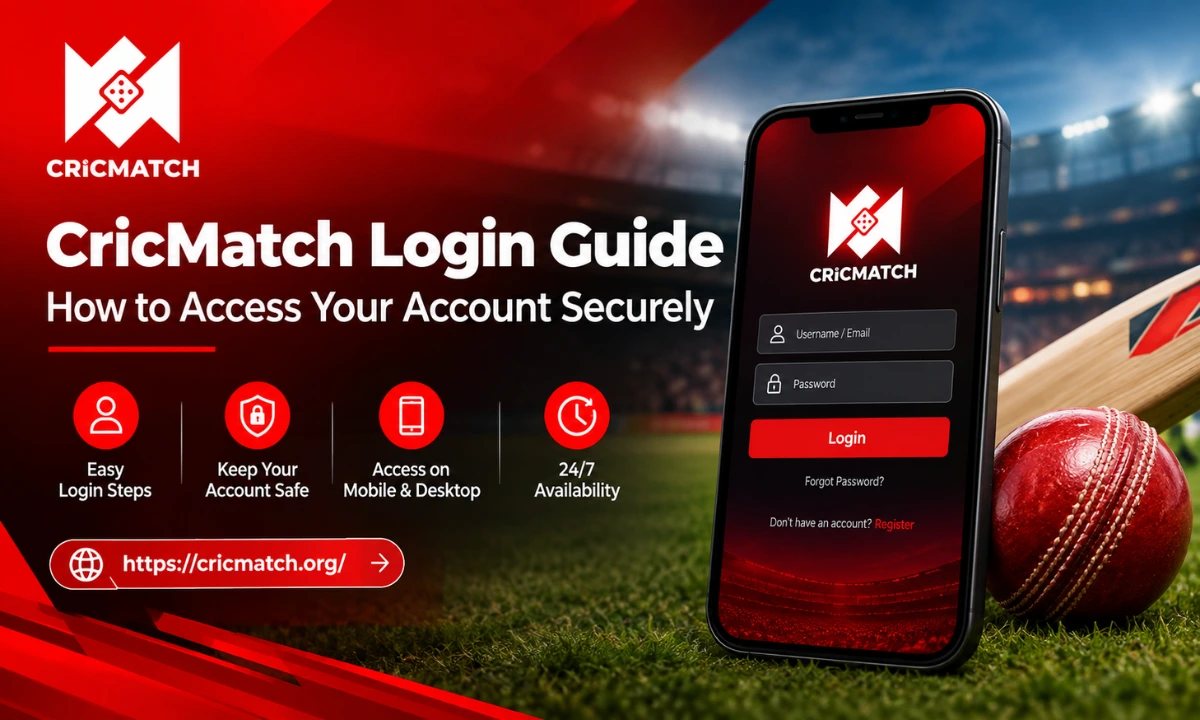 You are currently viewing Cricmatch Login Guide: How to Access Your Cricmatch Account Securely